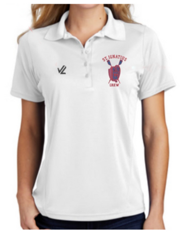 *REQUIRED* Women's Crew JL ASI Polo (White)