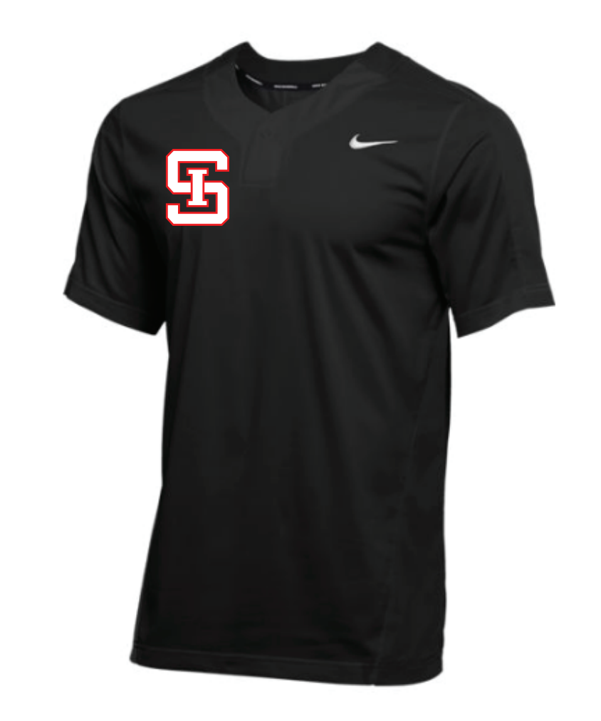 REQUIRED* Baseball 1-Button Practice Jersey (Black) – The Prep Shop