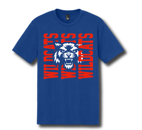 M Market Triple Wildcats Tee (Unisex)