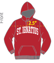 St. Ignatius Big Block Hoodie