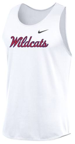 *VARSITY-REQUIRED* Men's Track & Field Singlet (White) - Men's Cut