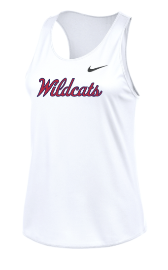 *VARSITY-REQUIRED* Women's Track & Field Singlet (White) - Women's Cut