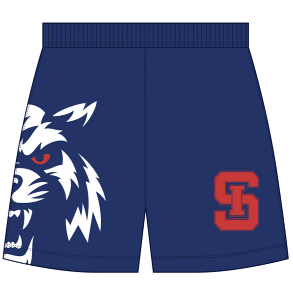 Deuce x SI Wildcat Basketball Shorts (Navy)