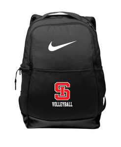 best nike volleyball backpacks Nike, Unisex, Varsity Elite Backpack (32L), Black/Black/Metallic Silver, One Size : Sports & Outdoors Waterproof pocket on the vest for your phone OPTIONAL* Volleyball Backpack (Black)