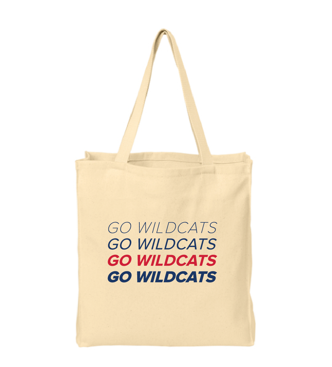SI GO WILDCATS Canvas Tote Bag