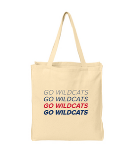 SI GO WILDCATS Canvas Tote Bag
