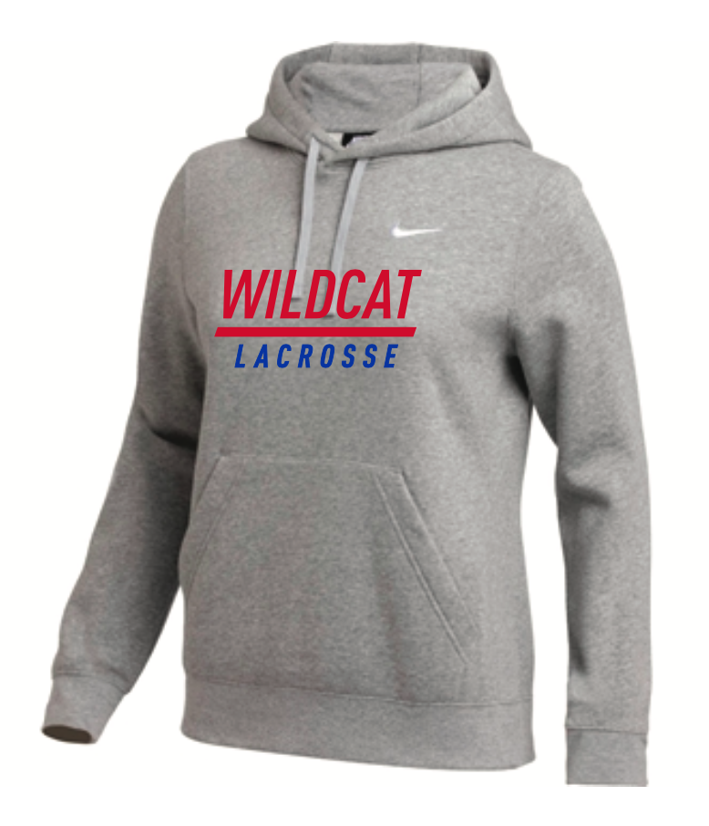 *OPTIONAL* Lacrosse Wildcat Hoodie (Grey) The Prep Shop