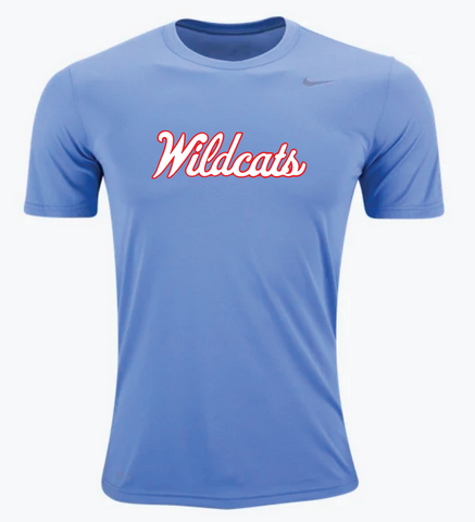 *REQUIRED-VARSITY* Wildcat Baseball S/S Legend (Light Blue)