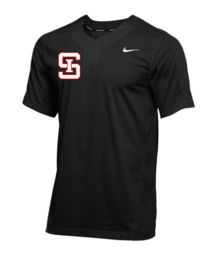 *REQUIRED* Baseball 1-Button Practice Jersey (Black)