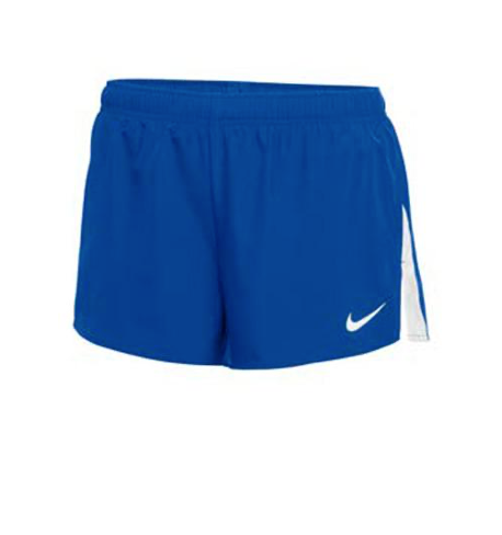 REQUIRED Woman s Track Field Shorts Royal Women s Cut The Prep Shop