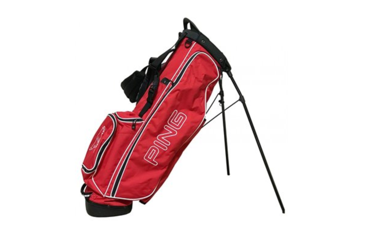*OPTIONAL* Ping Mascot Golf Team Bag (Red)