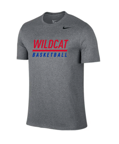 *OPTIONAL* Wildcat Basketball S/S Legend (Grey) - Men's Cut