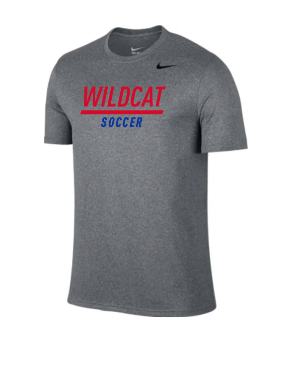 *REQUIRED* Wildcat Soccer Practice Shirt (Grey) - Men's Cut