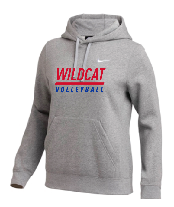 *OPTIONAL* Wildcat Volleyball Hoodie (Grey) - Men's Cut