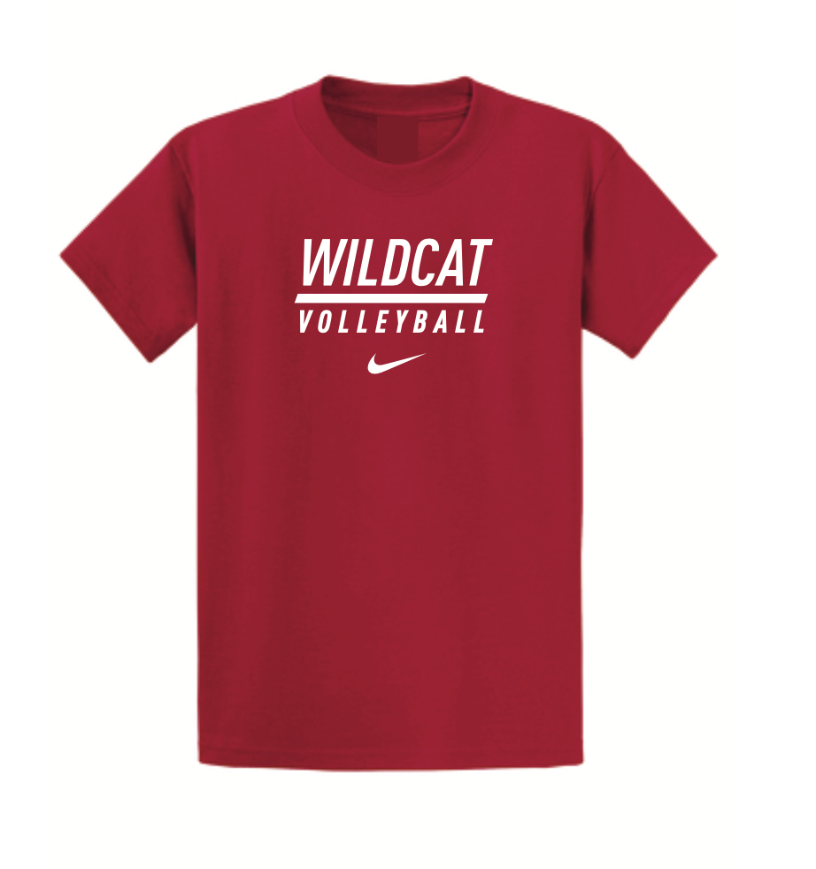 *REQUIRED* Volleyball Cotton Tee (Red) - Men's Cut