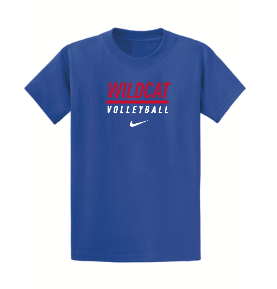 *REQUIRED* Volleyball Cotton Tee (Royal Blue) - Men's Cut