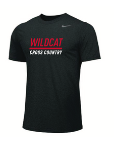 *VARSITY-REQUIRED* Wildcat Cross Country S/S Legend (Black)